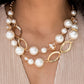 High Roller Status - Gold - Paparazzi Necklace Image