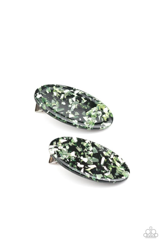 Get OVAL Yourself! - Black - Paparazzi Hair Accessories Image