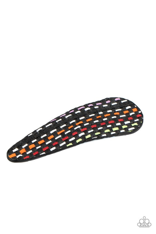 Cant HAIR Myself Think - Black - Paparazzi Hair Accessories Image