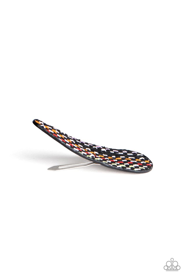 Cant HAIR Myself Think - Black - Paparazzi Hair Accessories Image