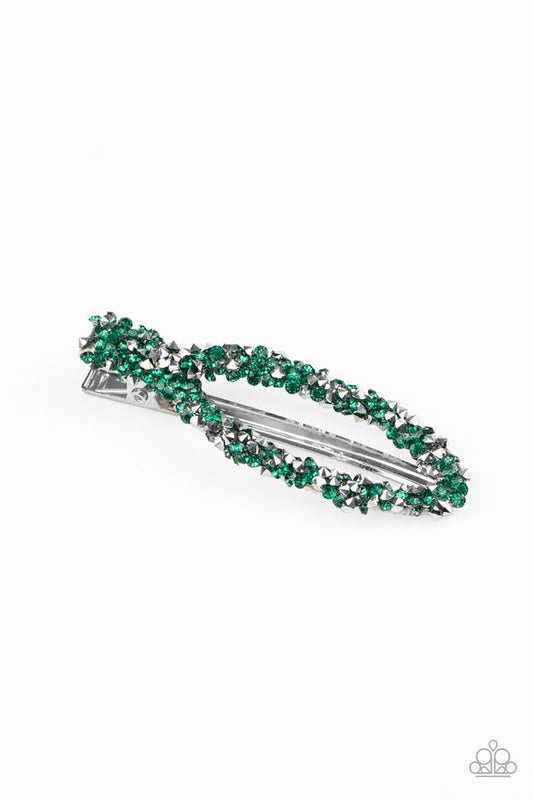 HAIR We Go! - Green - Paparazzi Hair Accessories Image