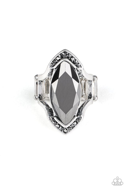 Leading Luster - Silver - Paparazzi Ring Image