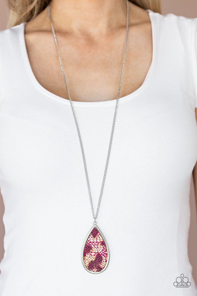 Artificial Animal - Pink - Paparazzi Necklace Image