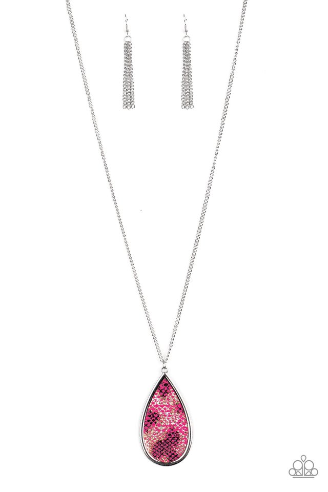 Artificial Animal - Pink - Paparazzi Necklace Image
