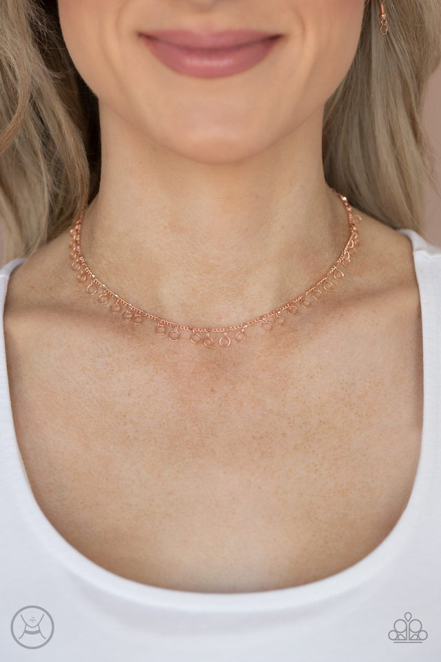 Minimalist Magic - Copper - Paparazzi Necklace Image