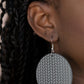 WEAVE Your Mark - Silver - Paparazzi Earring Image