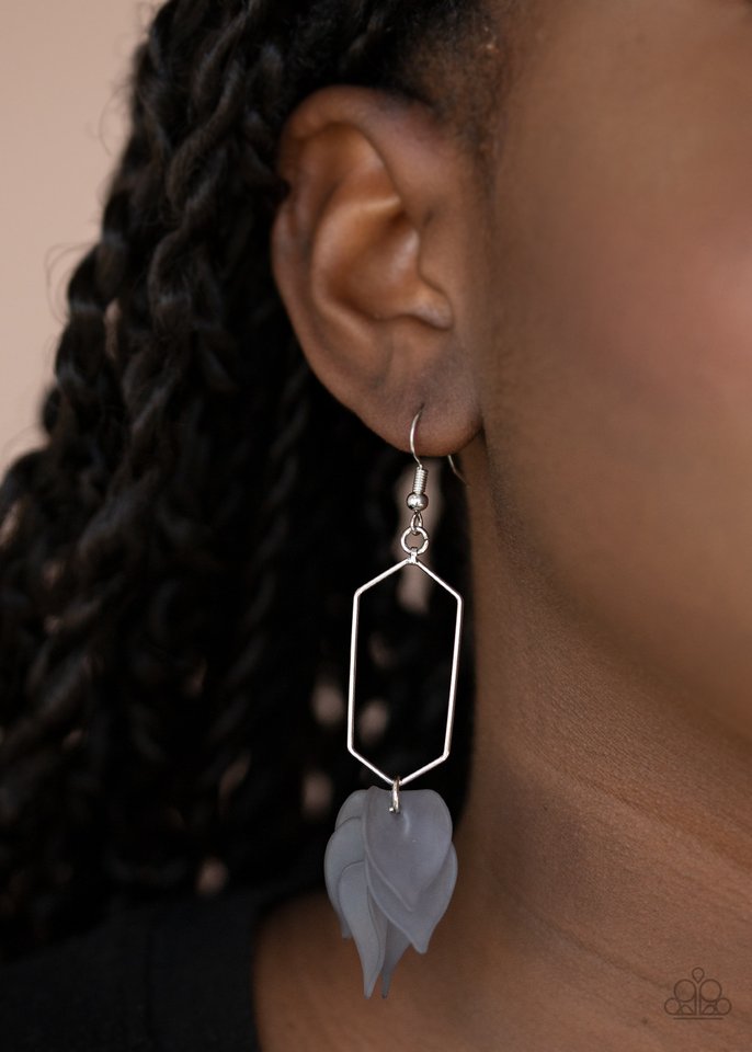 Extra Ethereal - Silver - Paparazzi Earring Image