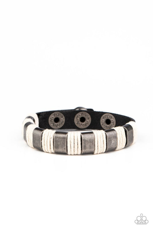 Just Ride - Black - Paparazzi Bracelet Image