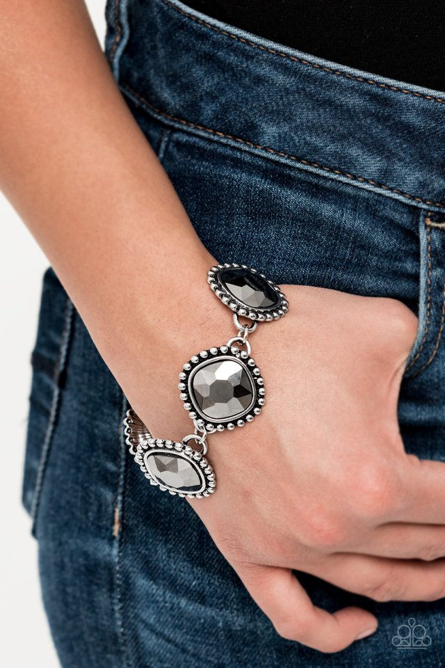 Megawatt - Silver - Paparazzi Bracelet Image