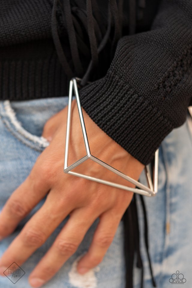In Another Dimension - Silver - Paparazzi Bracelet Image