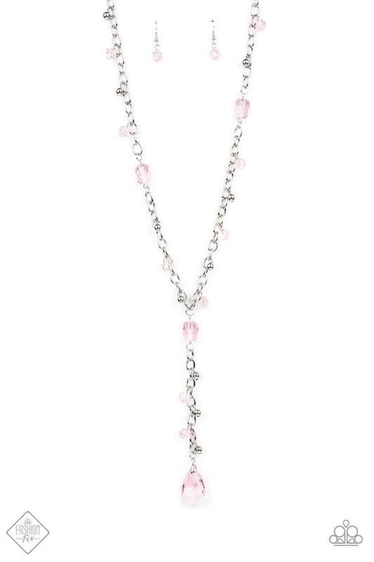 Afterglow Party - Pink - Paparazzi Necklace Image