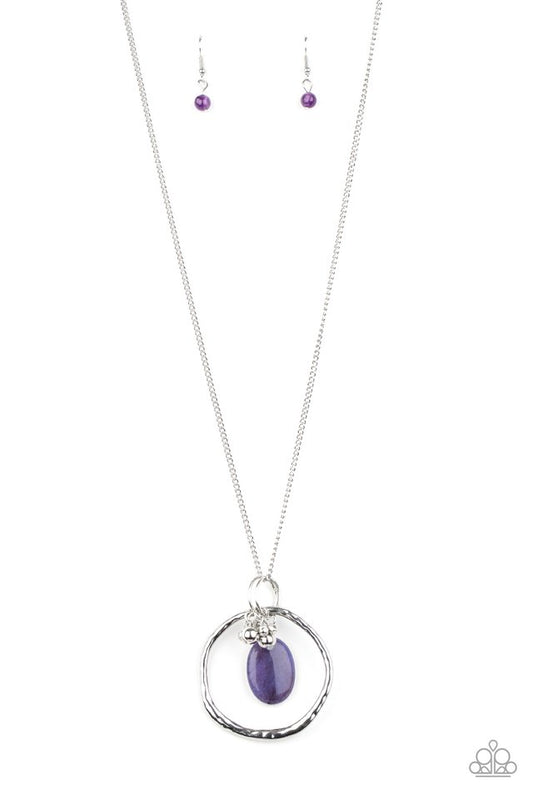 Zion Zen - Purple - Paparazzi Necklace Image