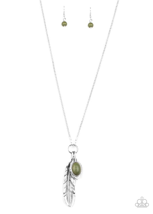 Sahara Quest - Green - Paparazzi Necklace Image