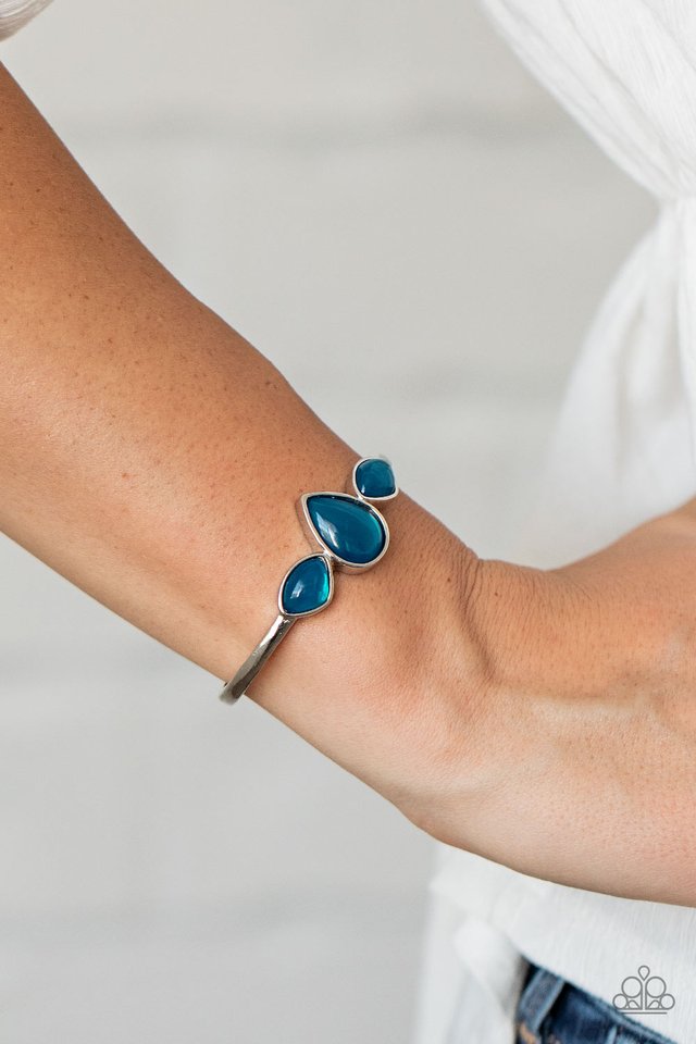 Boho Beach Babe - Blue - Paparazzi Bracelet Image