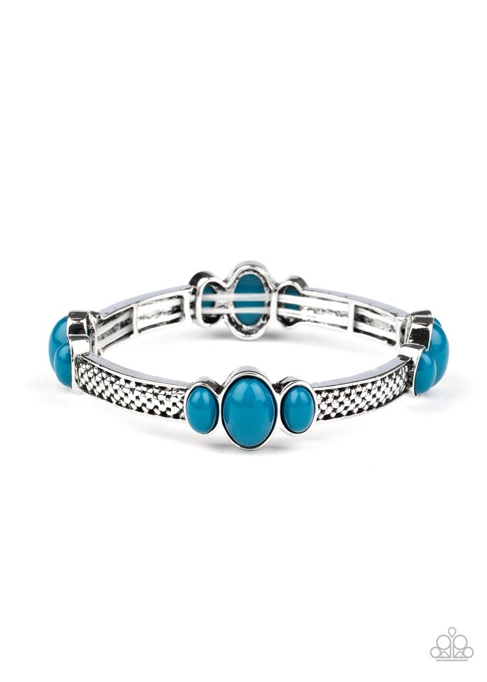 Instant Zen - Blue - Paparazzi Bracelet Image