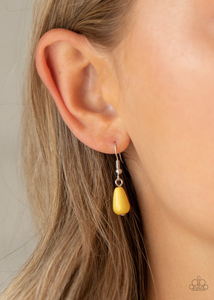 Bohemian Banquet - Yellow - Paparazzi Necklace Image
