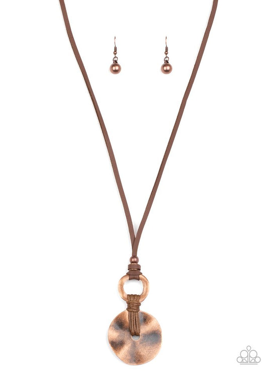 Nautical Nomad - Copper - Paparazzi Necklace Image