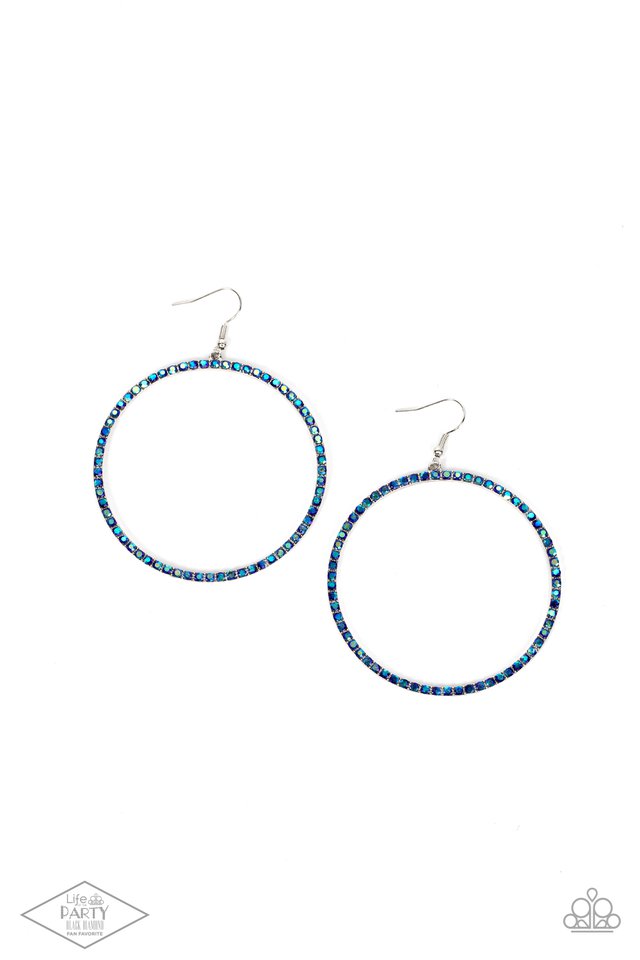Wide Curves Ahead - Multi - Paparazzi Earring Image