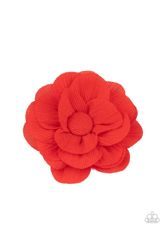 Summer Soiree - Red - Paparazzi Hair Accessories Image