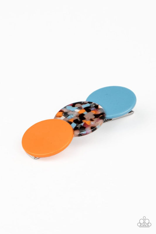 HAIR Comes The Sun - Orange - Paparazzi Hair Accessories Image