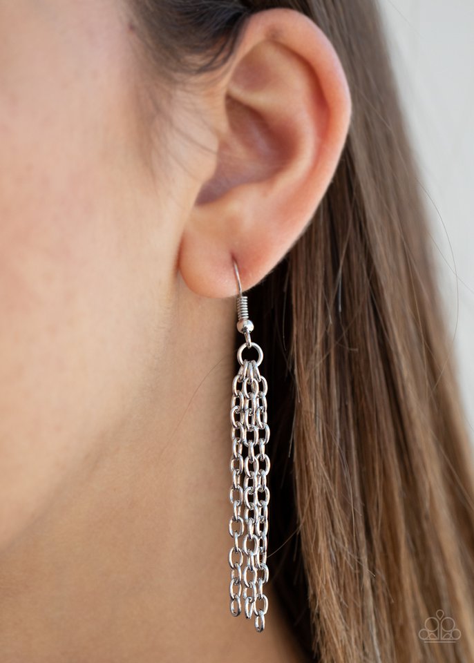 Ready, Set, GROW! - Silver - Paparazzi Necklace Image