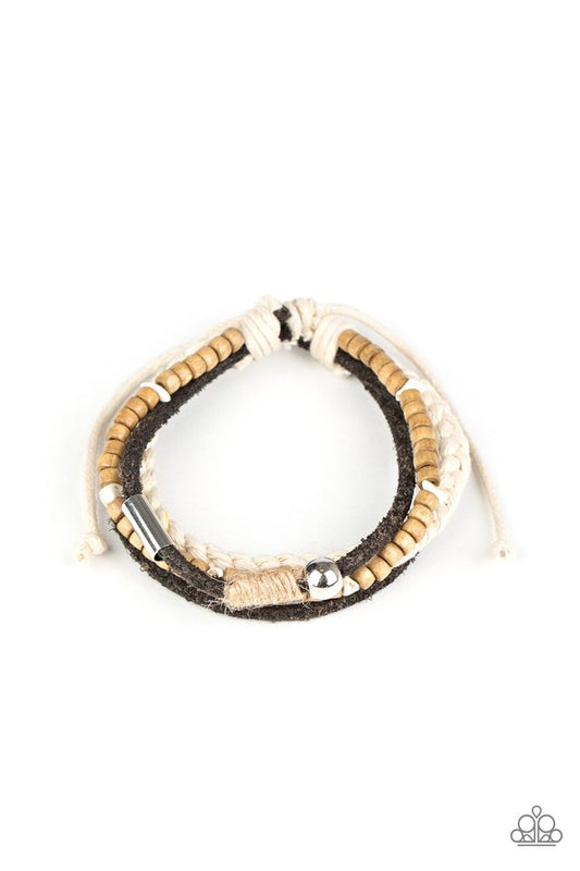 Sahara Pilgrim - Black - Paparazzi Bracelet Image