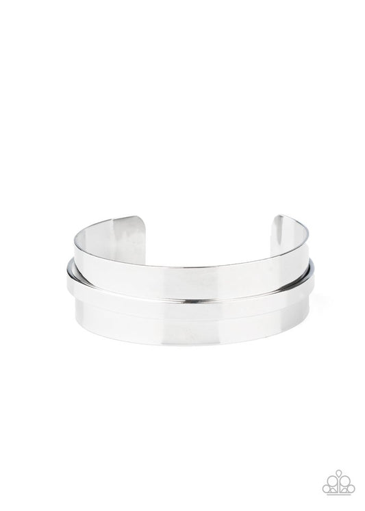 A HAUTE Number - Silver - Paparazzi Bracelet Image