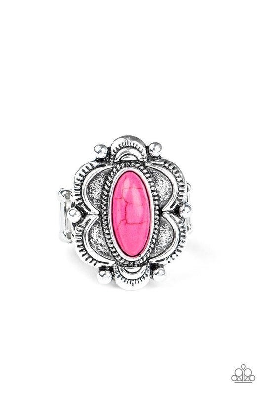 Sage Garden - Pink - Paparazzi Ring Image