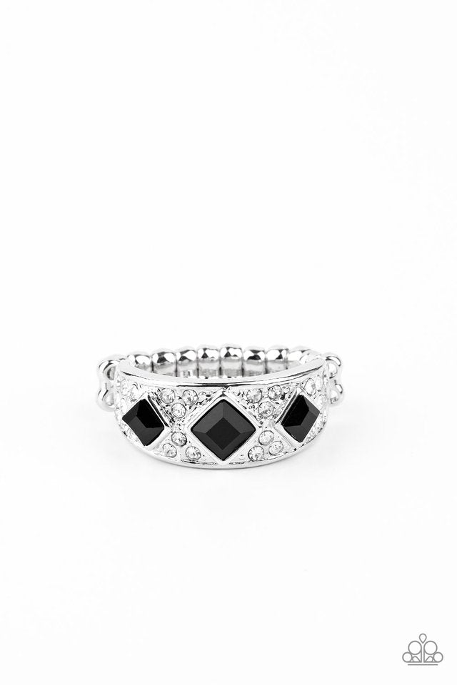 New Age Nouveau - Black - Paparazzi Ring Image