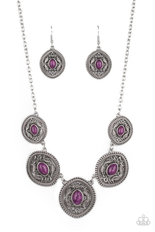 Alter ECO - Purple - Paparazzi Necklace Image