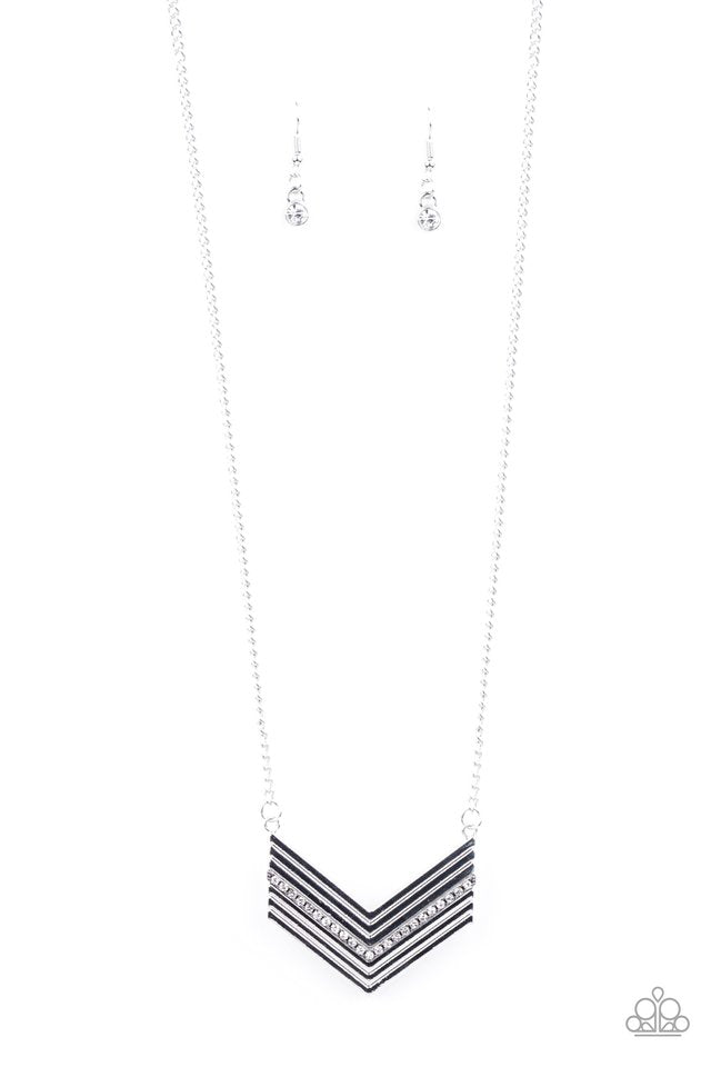 Armed and FABULOUS - White - Paparazzi Necklace Image