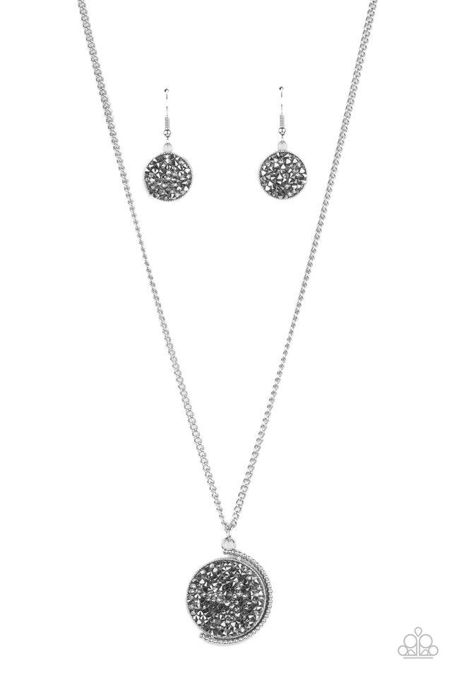 My Moon and Stars - Silver - Paparazzi Necklace Image