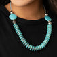 Desert Revival - Blue - Paparazzi Necklace Image