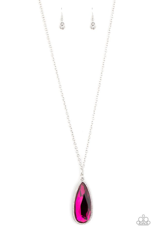 Watch Out For REIGN - Pink - Paparazzi Necklace Image