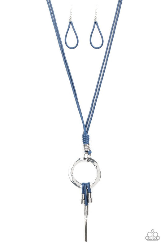 Tranquil Artisan - Blue - Paparazzi Necklace Image