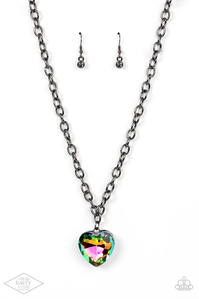 Flirtatiously Flashy - Multi - Paparazzi Necklace Image