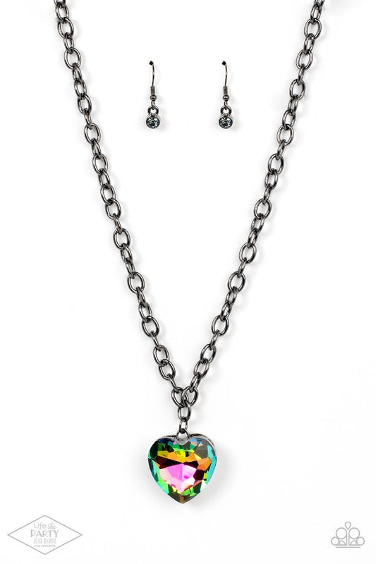 Flirtatiously Flashy - Multi - Paparazzi Necklace Image