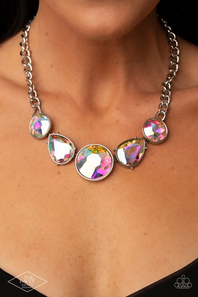 All The Worlds My Stage - Multi - Paparazzi Necklace Image