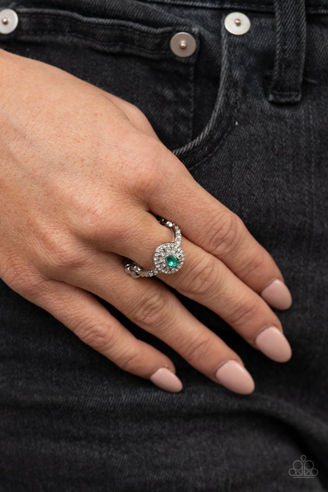 I Said Yes - Green - Paparazzi Ring Image