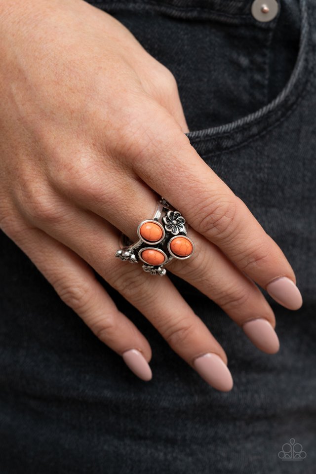 Primitive Paradise - Orange - Paparazzi Ring Image