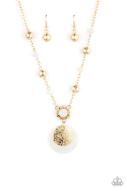 SEA The Sights - Gold - Paparazzi Necklace Image