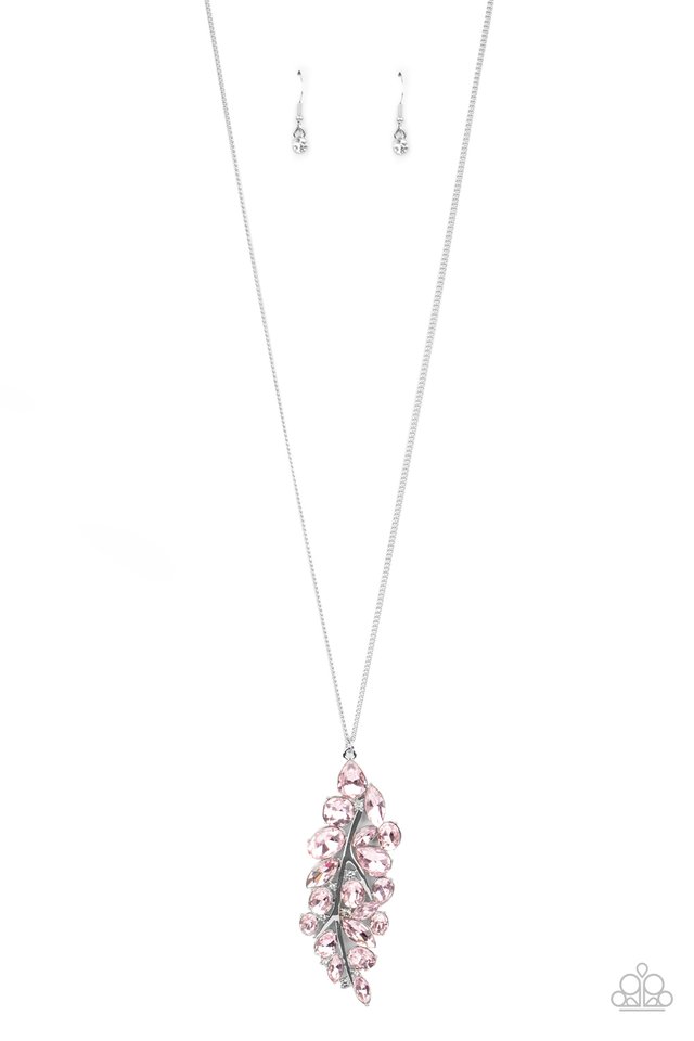 Take a Final BOUGH - Pink - Paparazzi Necklace Image