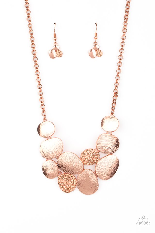 A Hard LUXE Story - Copper - Paparazzi Necklace Image