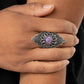 Wildly Wallflower - Purple - Paparazzi Ring Image
