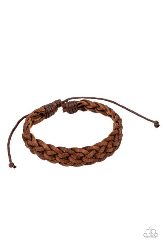 Prairie Cruise - Brown - Paparazzi Bracelet Image