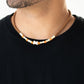 Beach Shark - Orange - Paparazzi Necklace Image