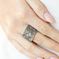 Butterfly Bayou - Silver - Paparazzi Ring Image
