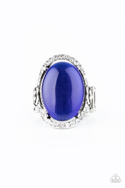 Happily Ever Enchanted - Blue - Paparazzi Ring Image