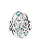 FRILL Out! - Blue - Paparazzi Ring Image