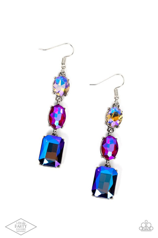 Dripping In Melodrama - Multi - Paparazzi Earring Image